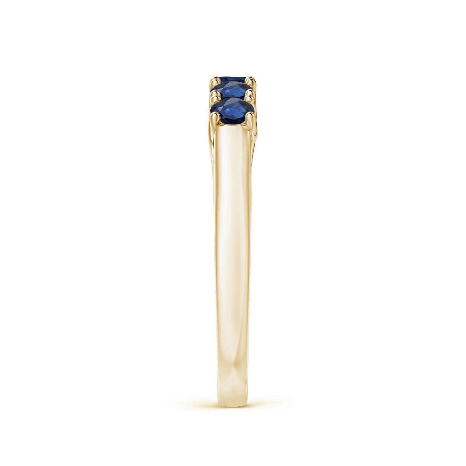 AA - Blue Sapphire / 0.6 CT / 14 KT Yellow Gold