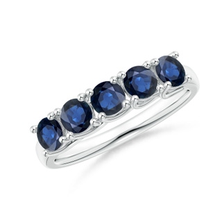 Round AA Blue Sapphire