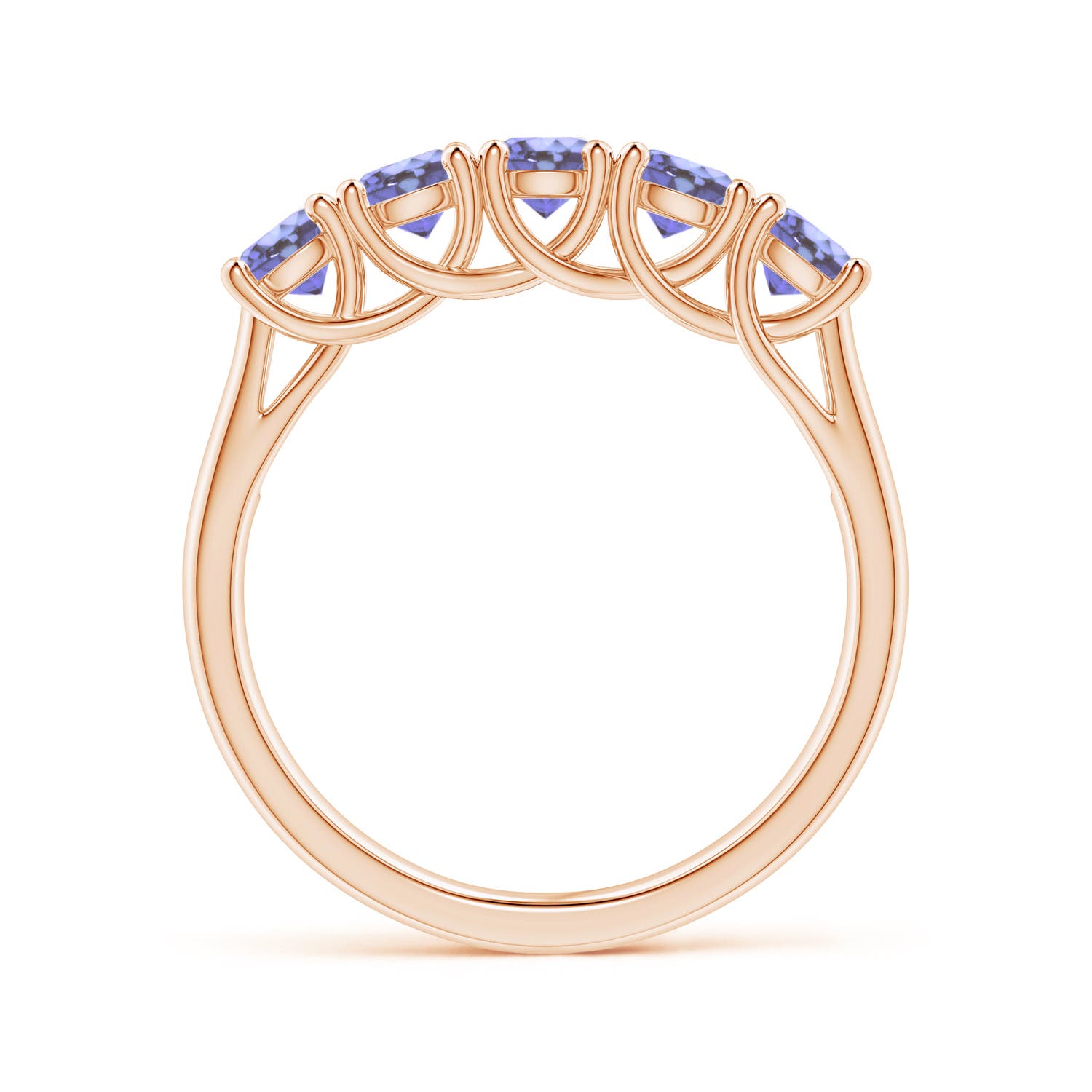 AA - Tanzanite / 1.1 CT / 14 KT Rose Gold