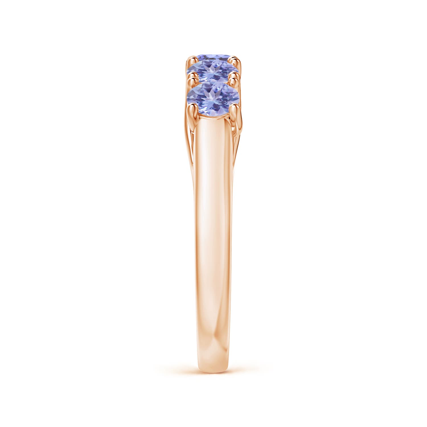 AA - Tanzanite / 1.1 CT / 14 KT Rose Gold