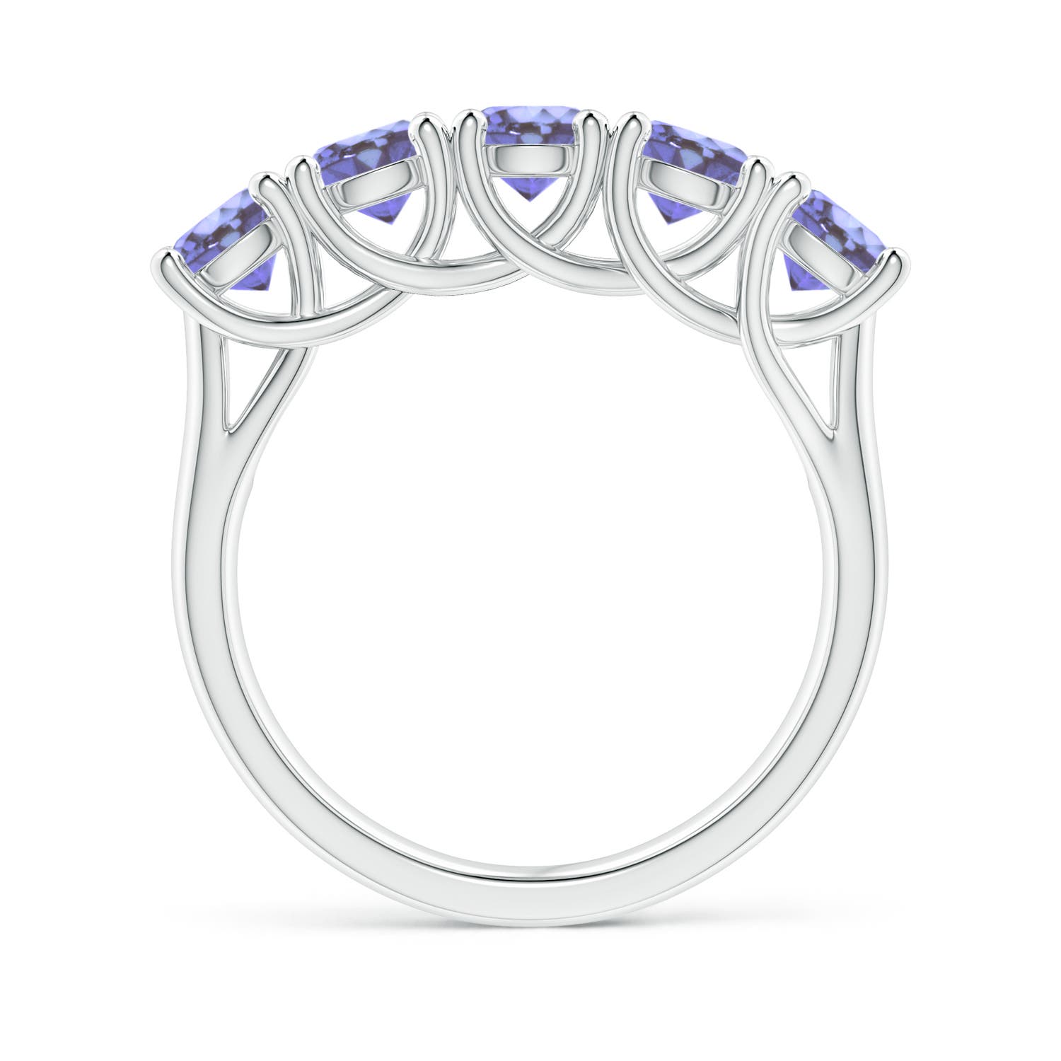 AA - Tanzanite / 1.75 CT / 14 KT White Gold