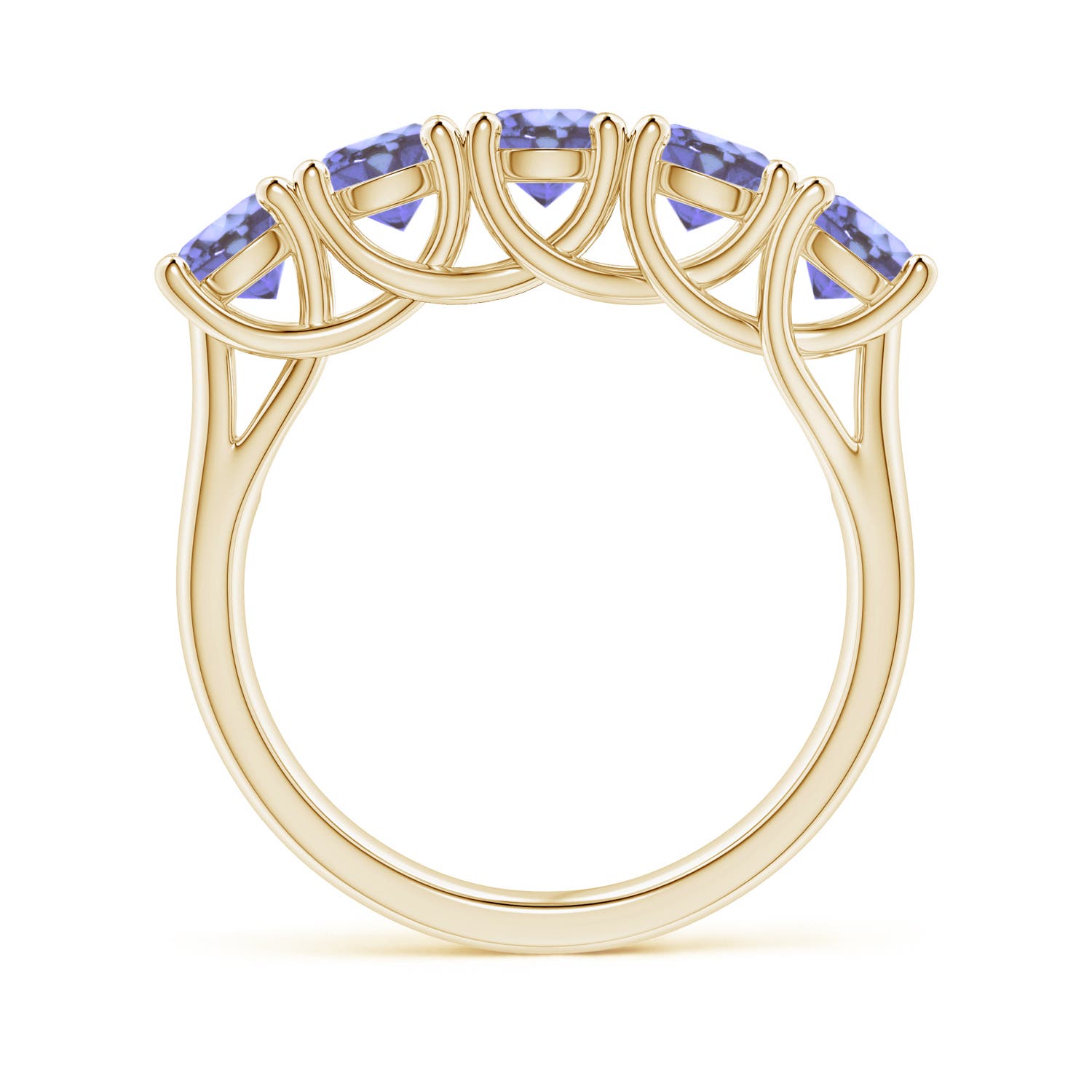 AA - Tanzanite / 1.75 CT / 14 KT Yellow Gold