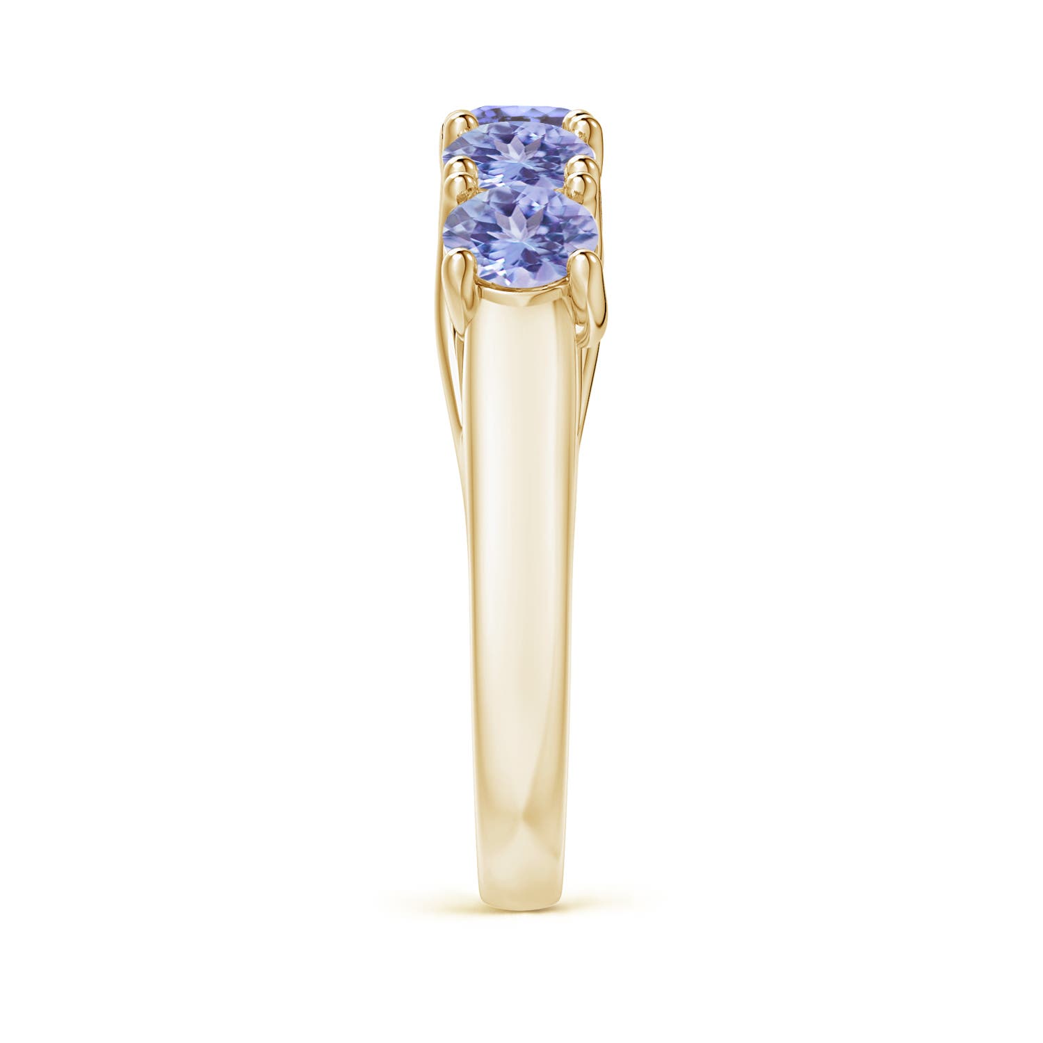 AA - Tanzanite / 1.75 CT / 14 KT Yellow Gold