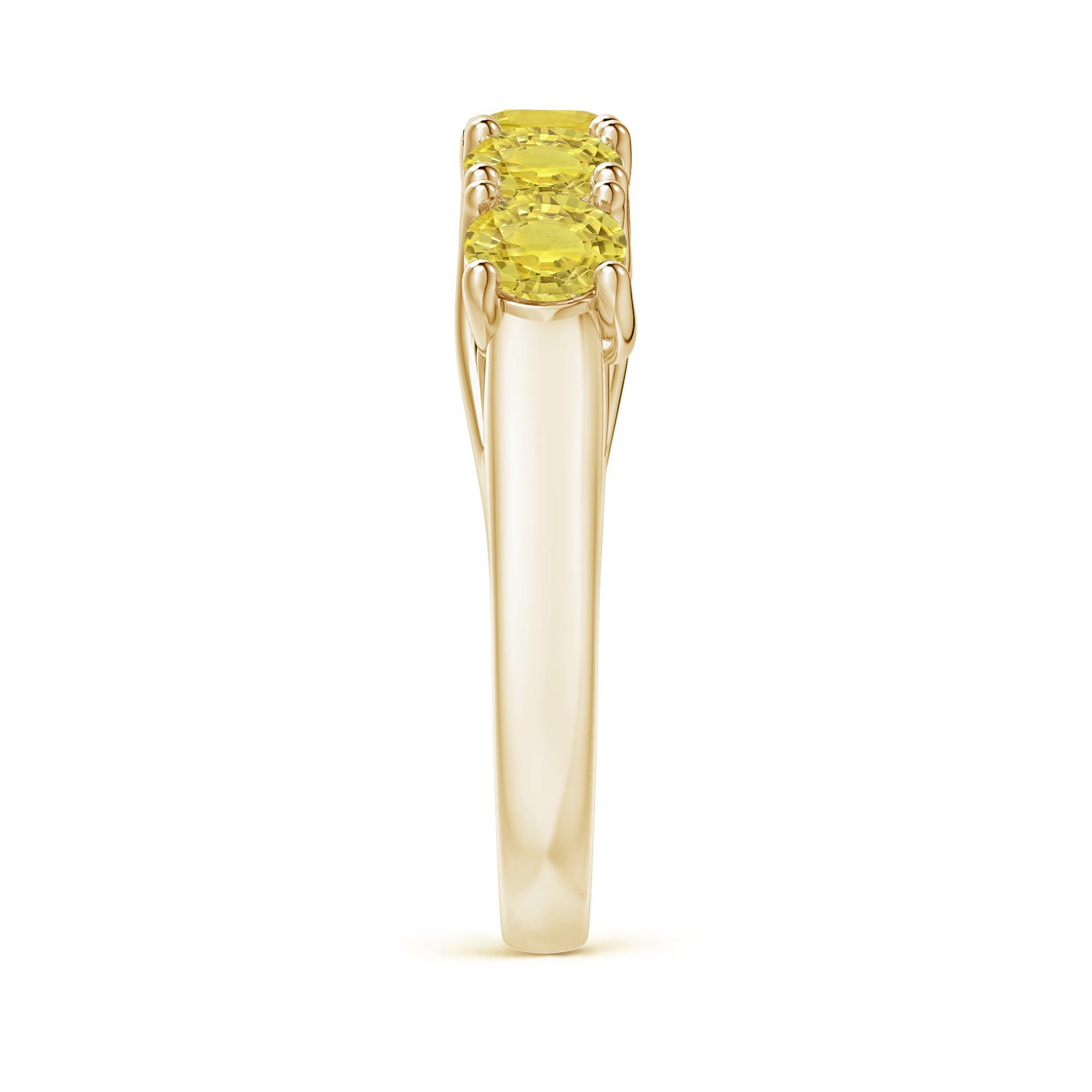 AA - Yellow Sapphire / 2 CT / 14 KT Yellow Gold