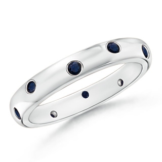 Round A Blue Sapphire