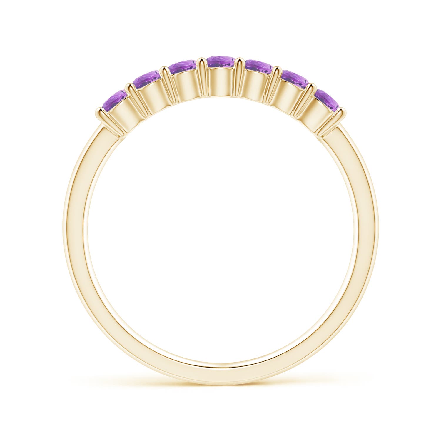 AA - Amethyst / 0.42 CT / 14 KT Yellow Gold