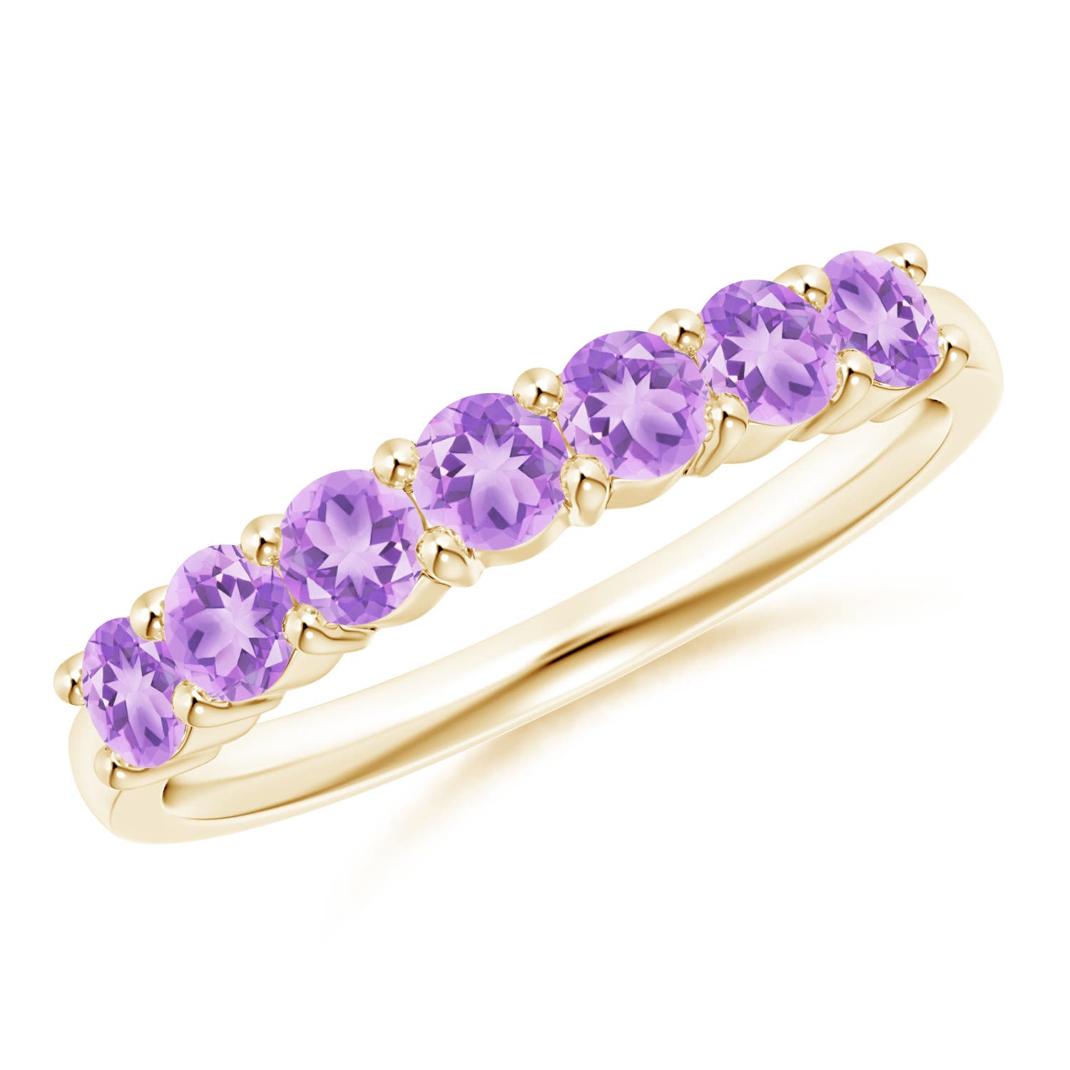 AA - Amethyst / 0.7 CT / 14 KT Yellow Gold