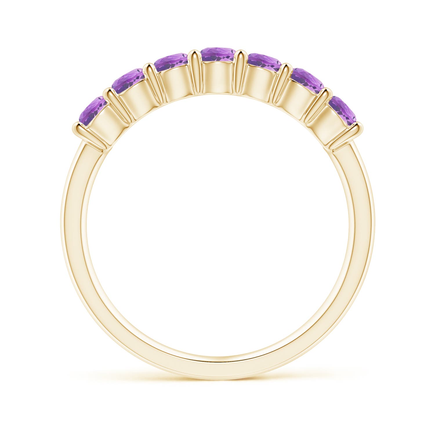 AA - Amethyst / 0.7 CT / 14 KT Yellow Gold