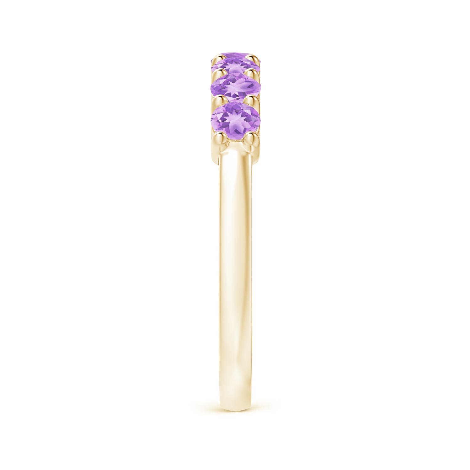 AA - Amethyst / 0.7 CT / 14 KT Yellow Gold