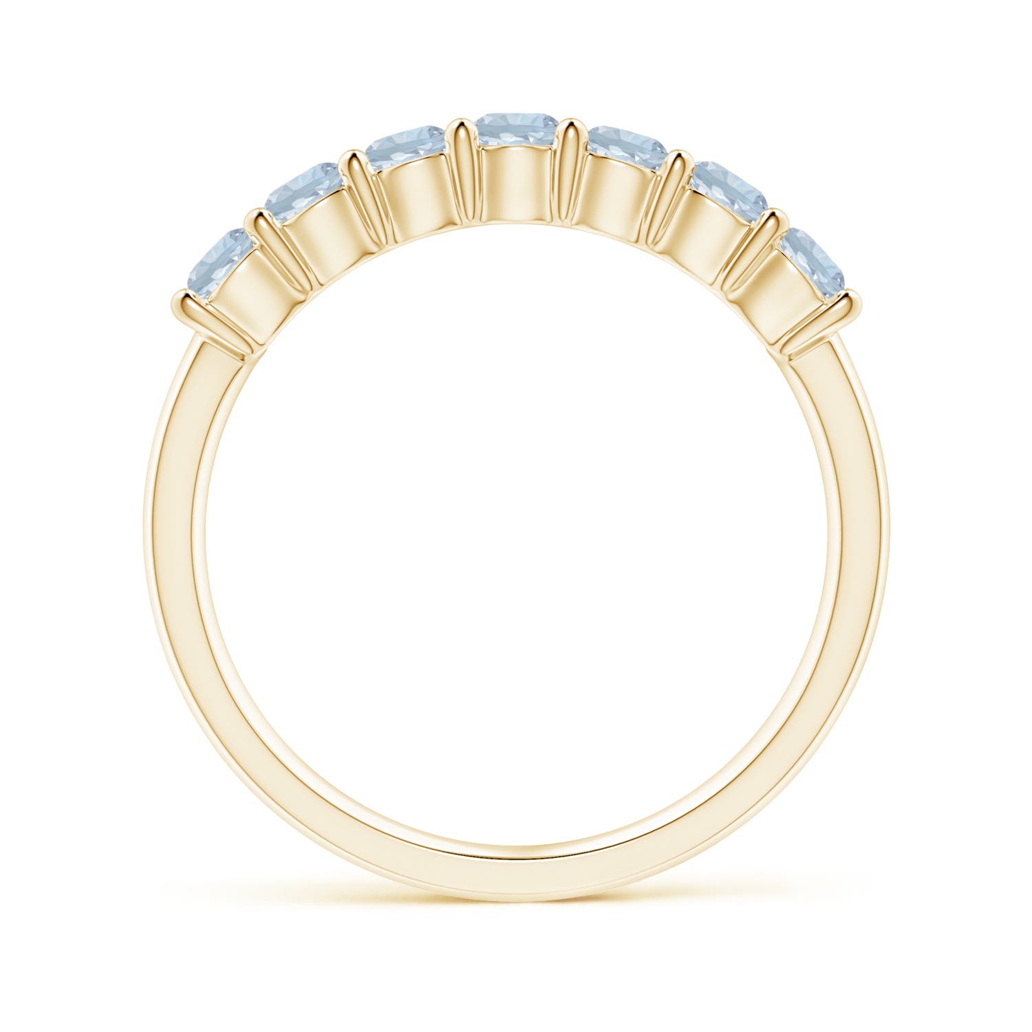 A - Aquamarine / 0.7 CT / 14 KT Yellow Gold