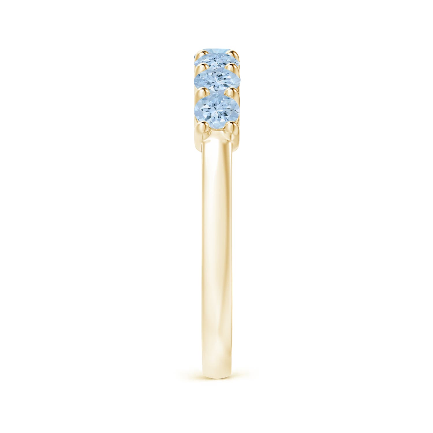 AA - Aquamarine / 0.7 CT / 14 KT Yellow Gold