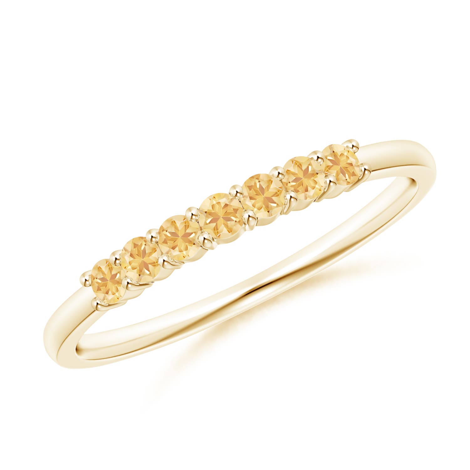 A - Citrine / 0.28 CT / 14 KT Yellow Gold