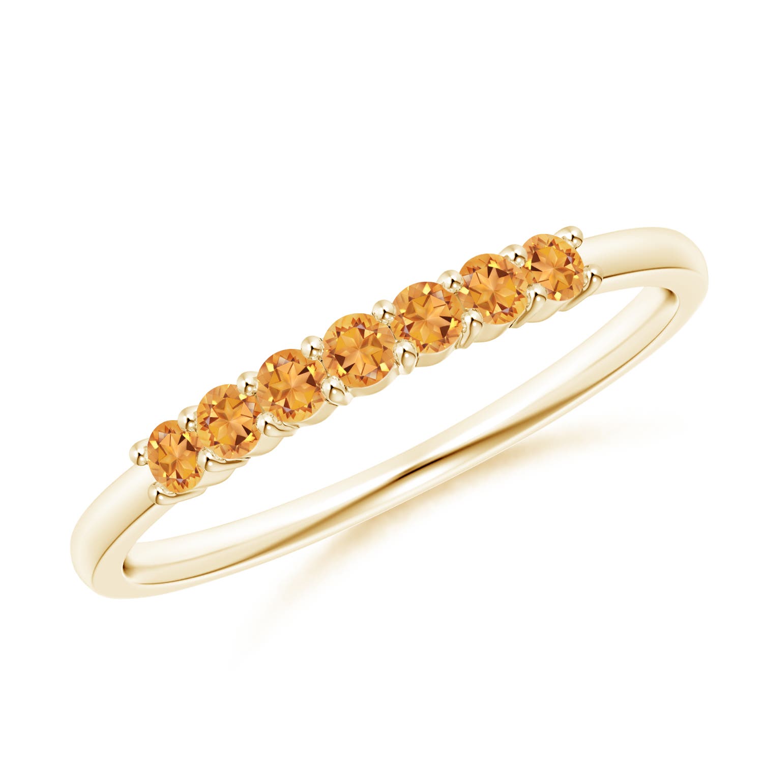 AAA - Citrine / 0.28 CT / 14 KT Yellow Gold