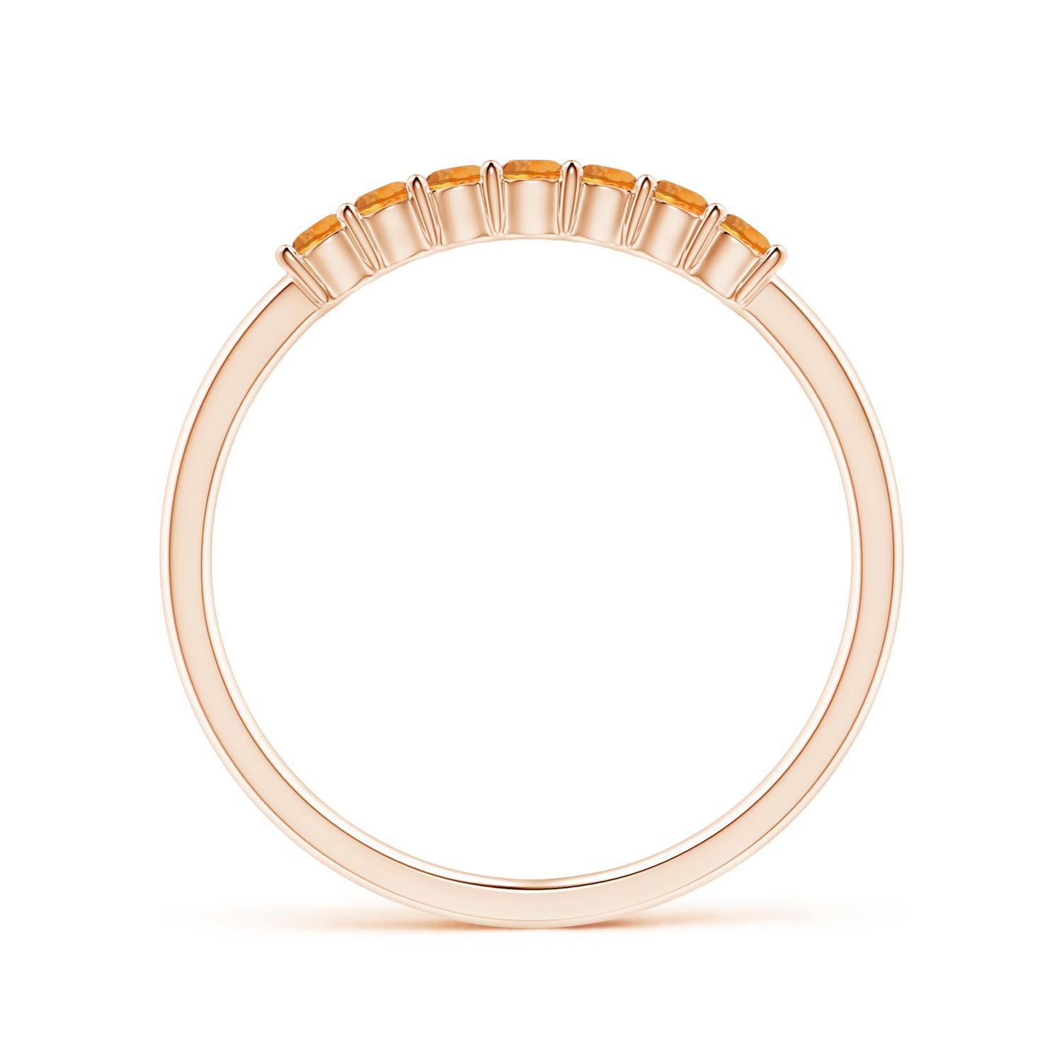 AAAA - Citrine / 0.28 CT / 14 KT Rose Gold