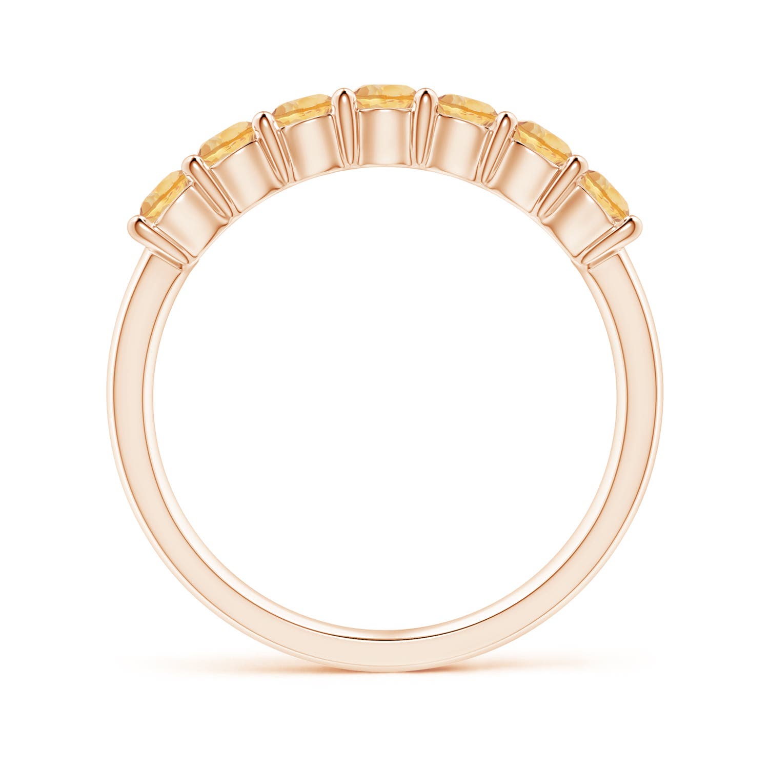 A - Citrine / 0.7 CT / 14 KT Rose Gold