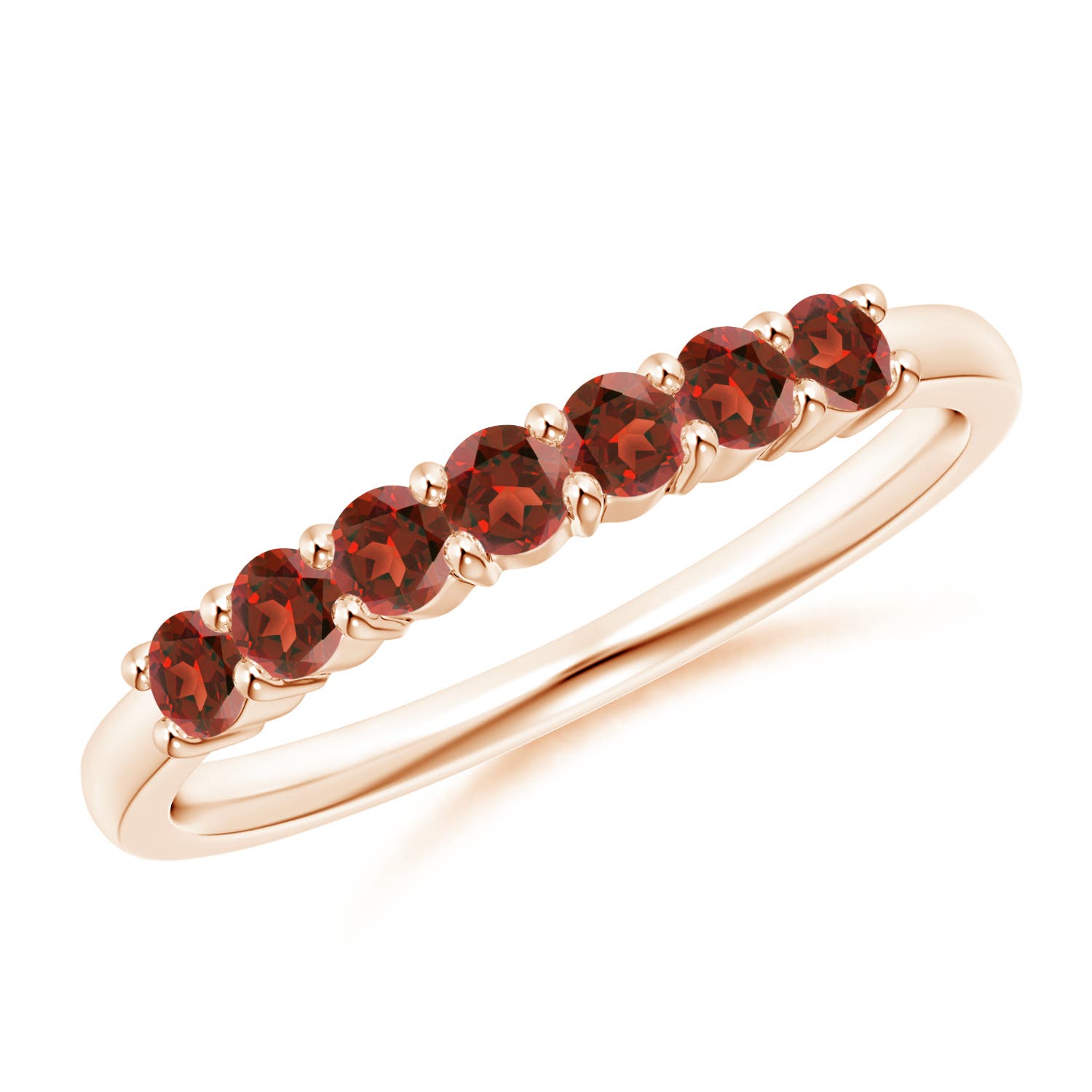 AAA - Garnet / 0.56 CT / 14 KT Rose Gold