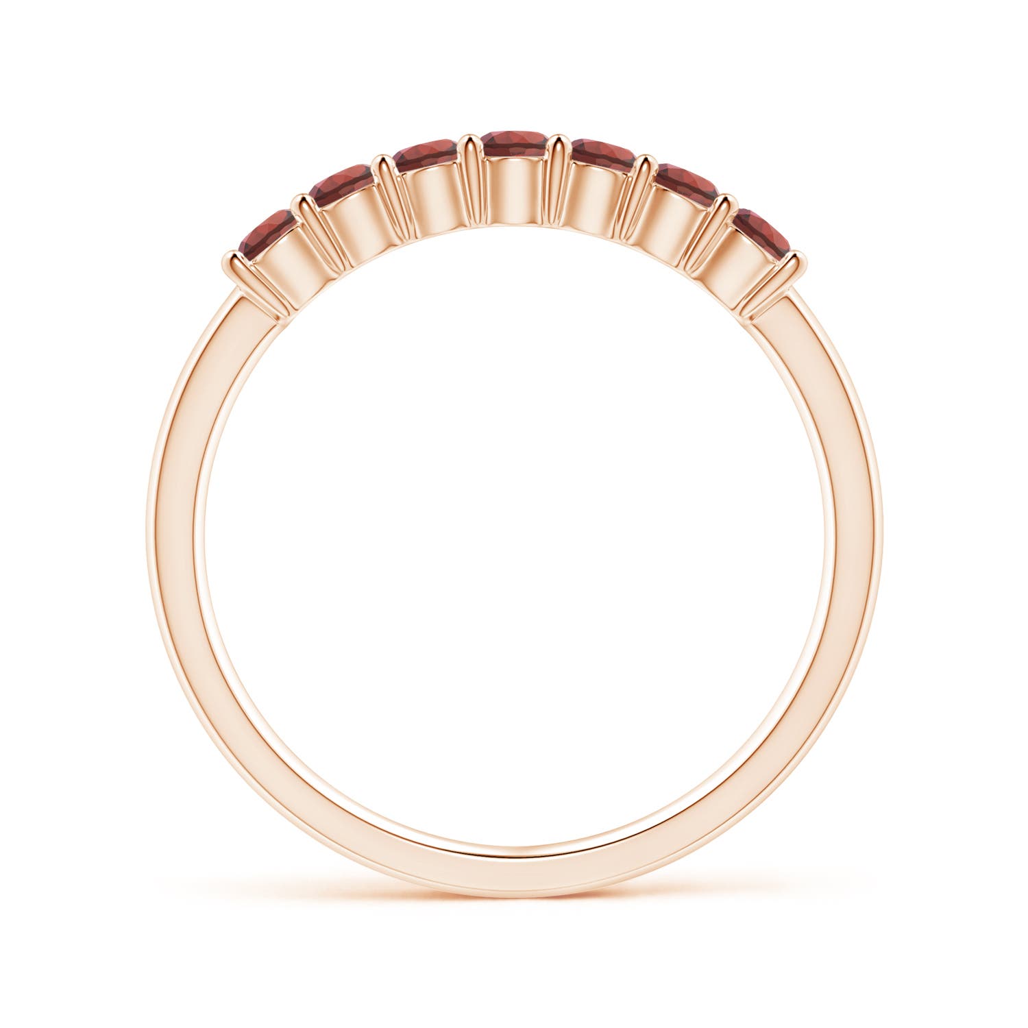 AAA - Garnet / 0.56 CT / 14 KT Rose Gold