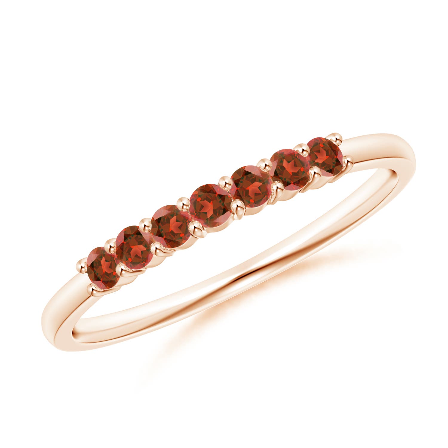 AA - Garnet / 0.28 CT / 14 KT Rose Gold