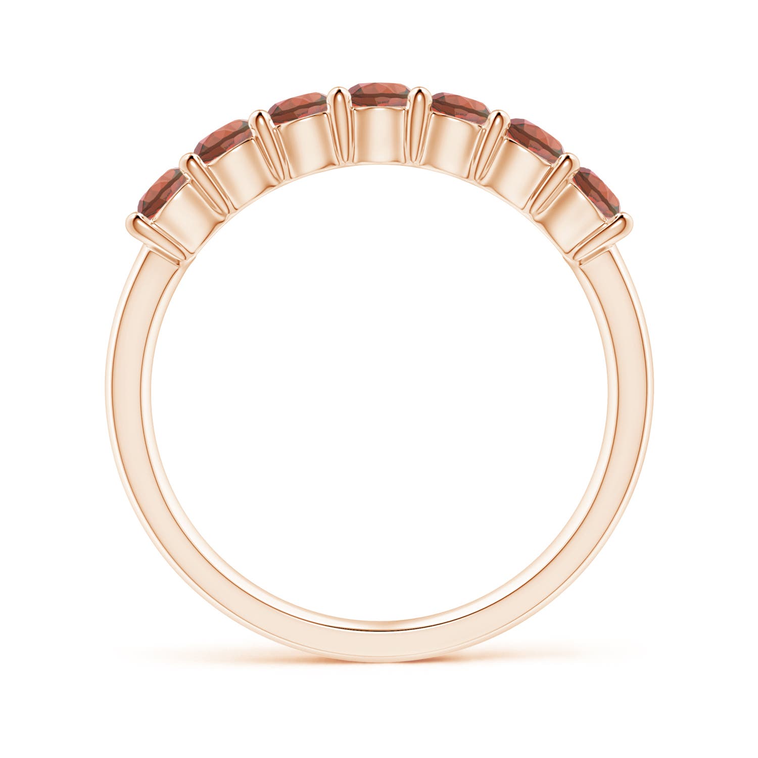 A - Garnet / 1.05 CT / 14 KT Rose Gold