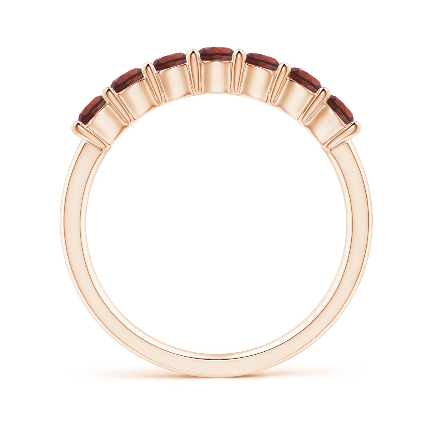 AAAA - Garnet / 1.05 CT / 14 KT Rose Gold