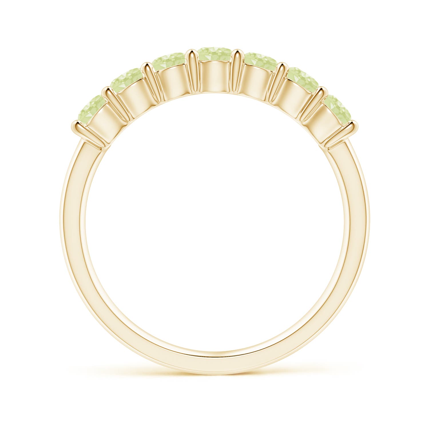 AA - Peridot / 0.84 CT / 14 KT Yellow Gold