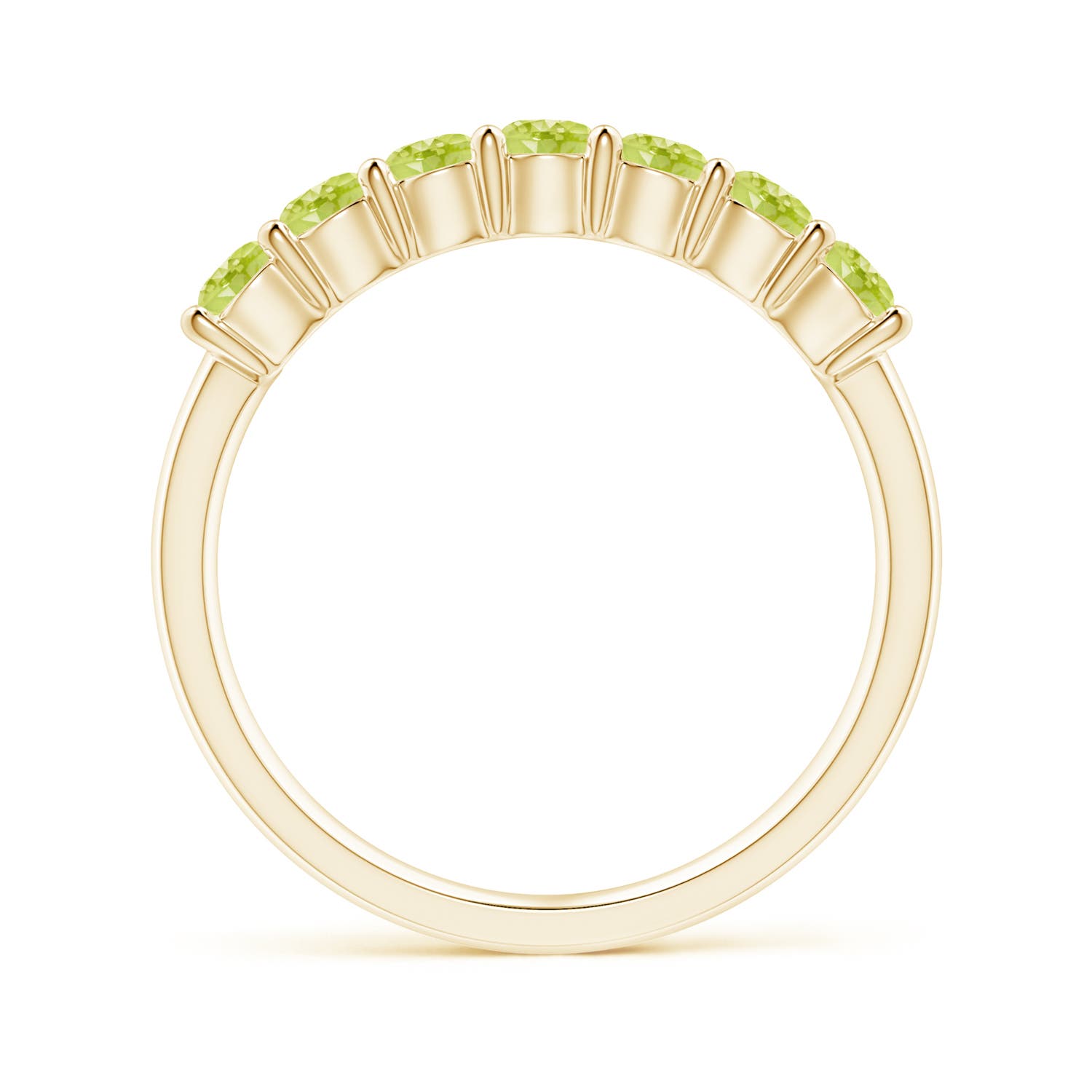 AAA - Peridot / 0.84 CT / 14 KT Yellow Gold