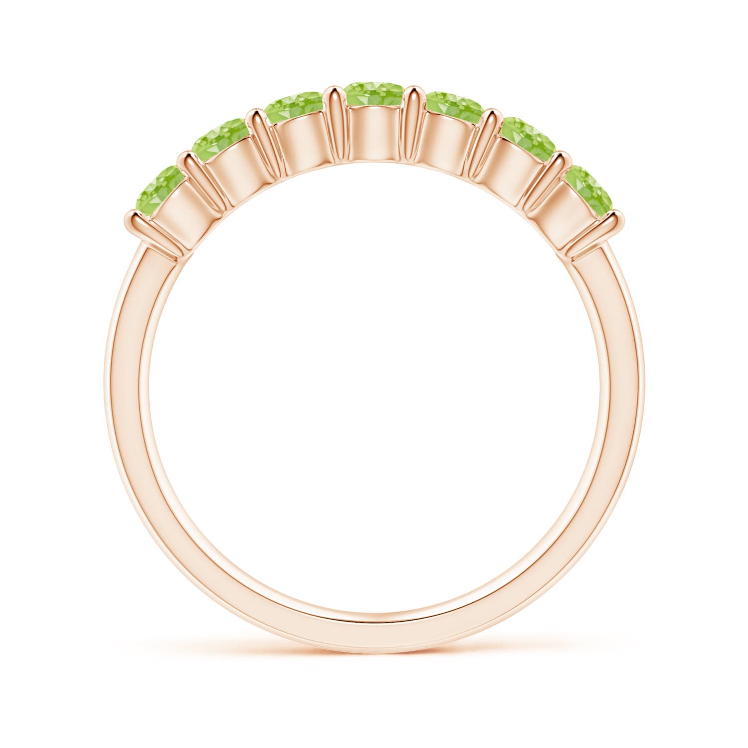 AAAA - Peridot / 0.84 CT / 14 KT Rose Gold