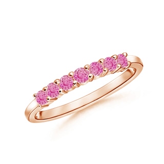 Round AA Pink Sapphire