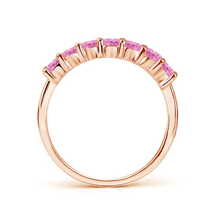 A - Pink Sapphire / 0.98 CT / 14 KT Rose Gold