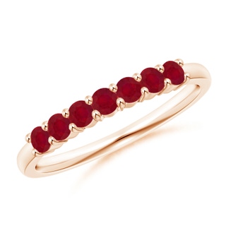 Round AA Ruby
