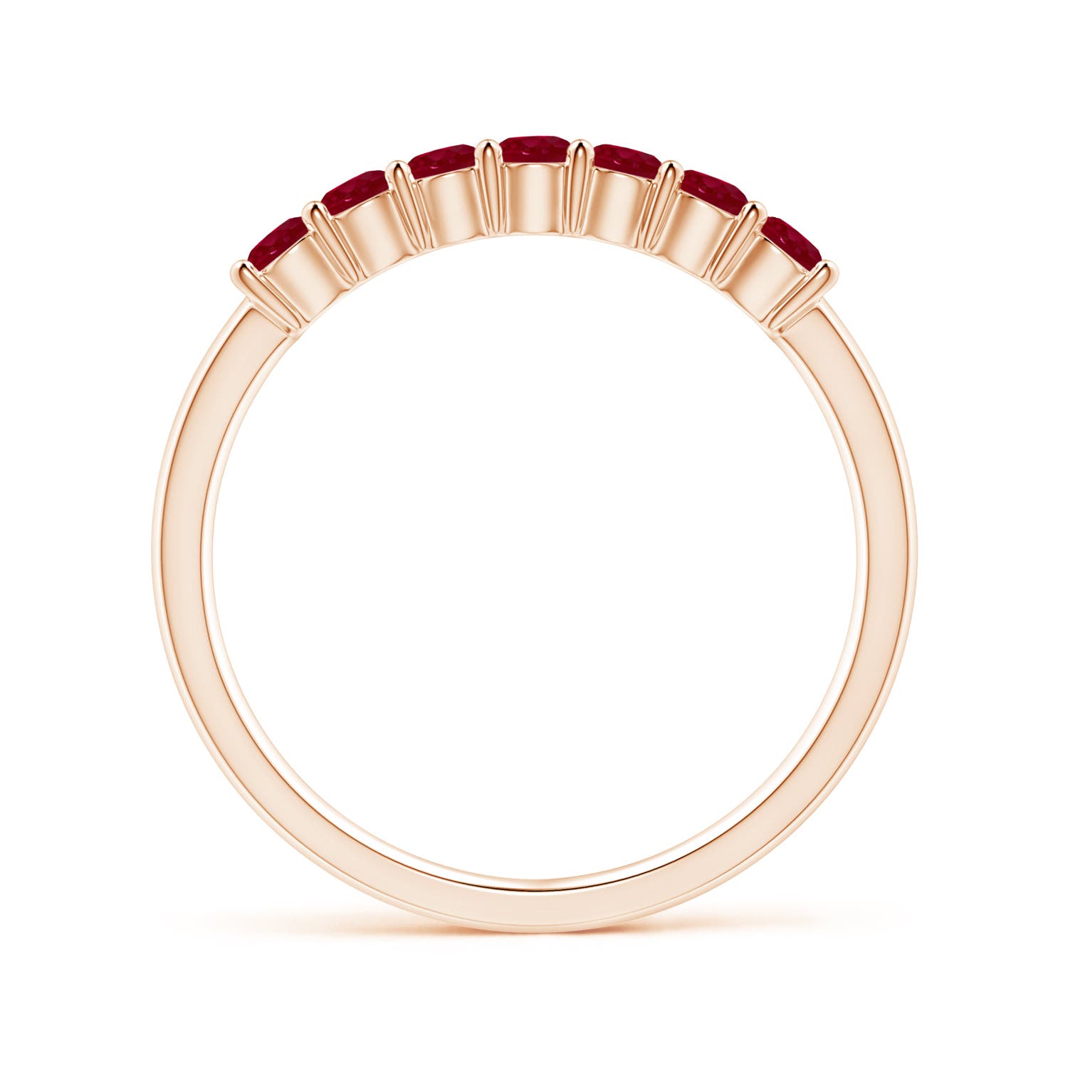 AA - Ruby / 0.63 CT / 14 KT Rose Gold