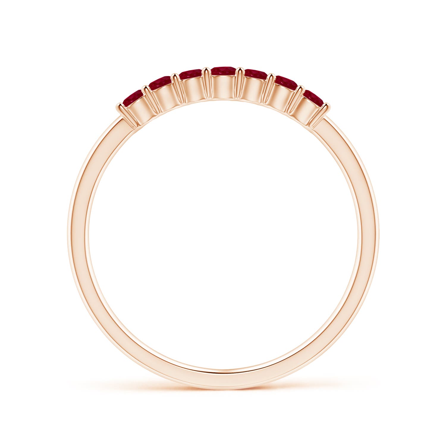 AA - Ruby / 0.35 CT / 14 KT Rose Gold