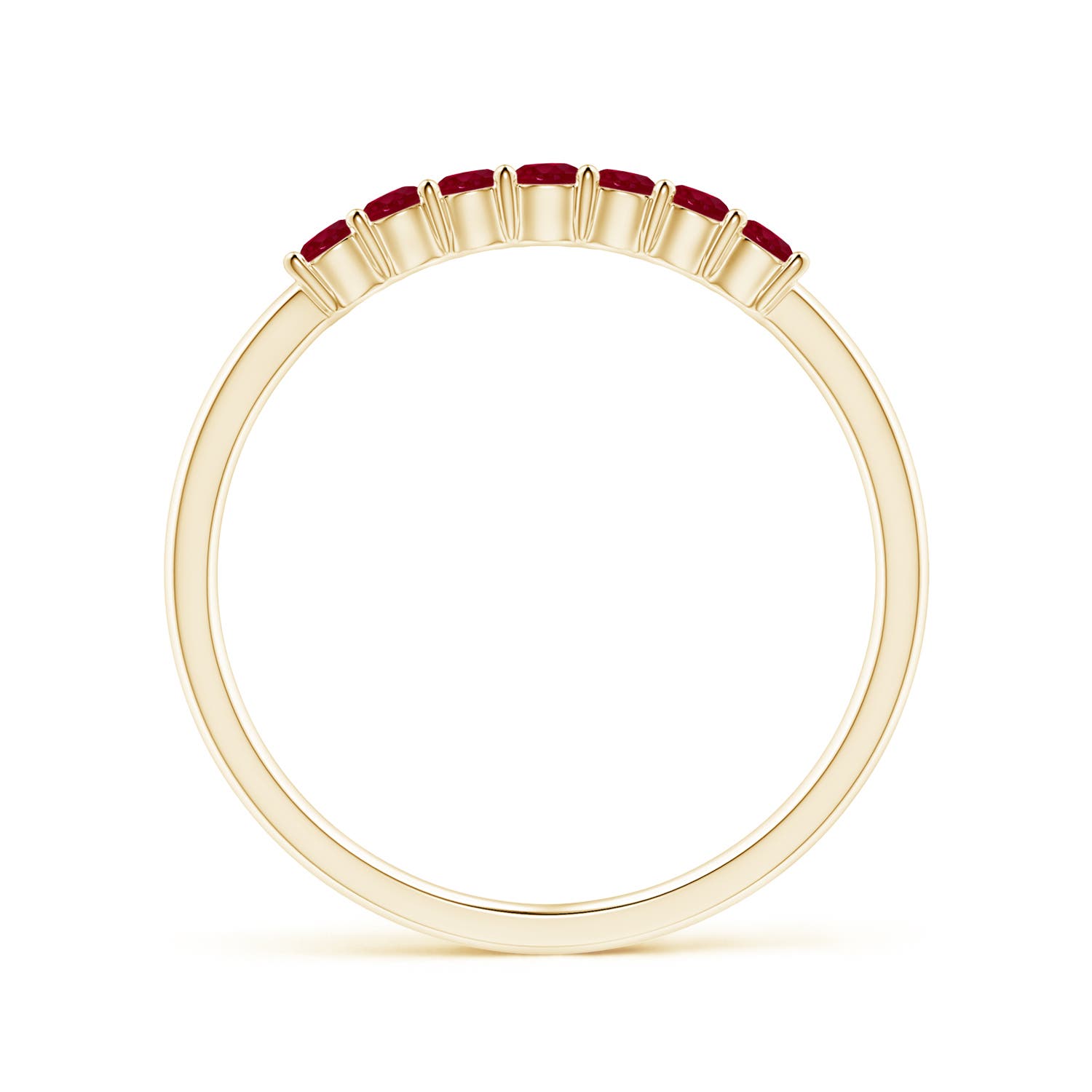 AA - Ruby / 0.35 CT / 14 KT Yellow Gold