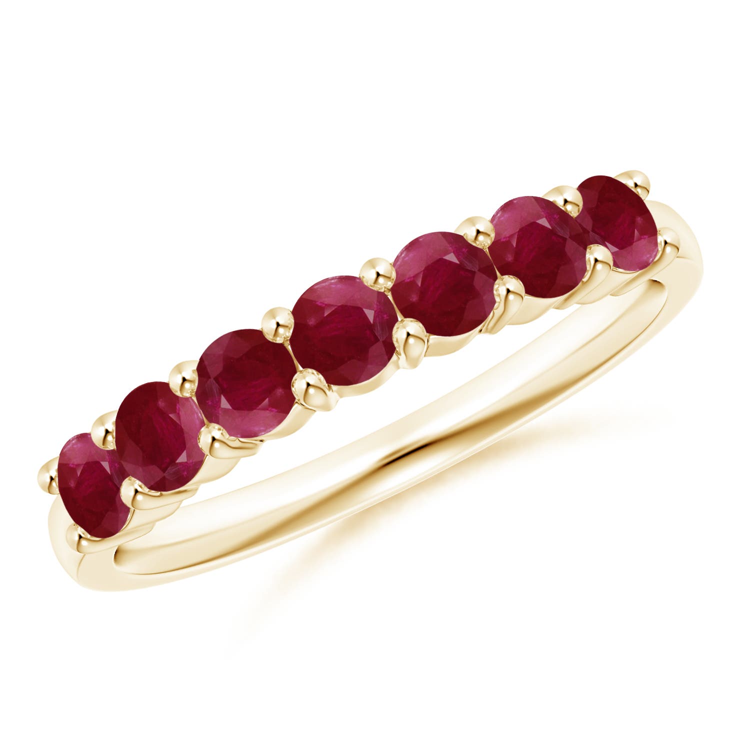 A - Ruby / 1.05 CT / 14 KT Yellow Gold