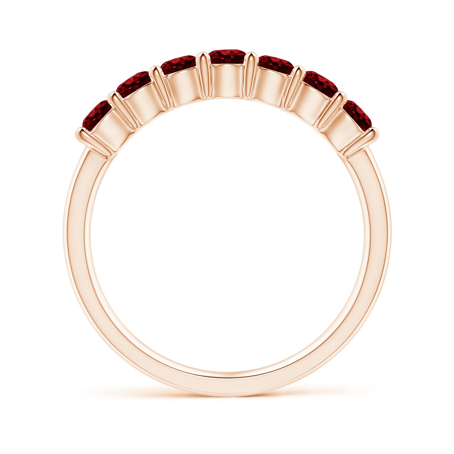 AAAA - Ruby / 1.05 CT / 14 KT Rose Gold