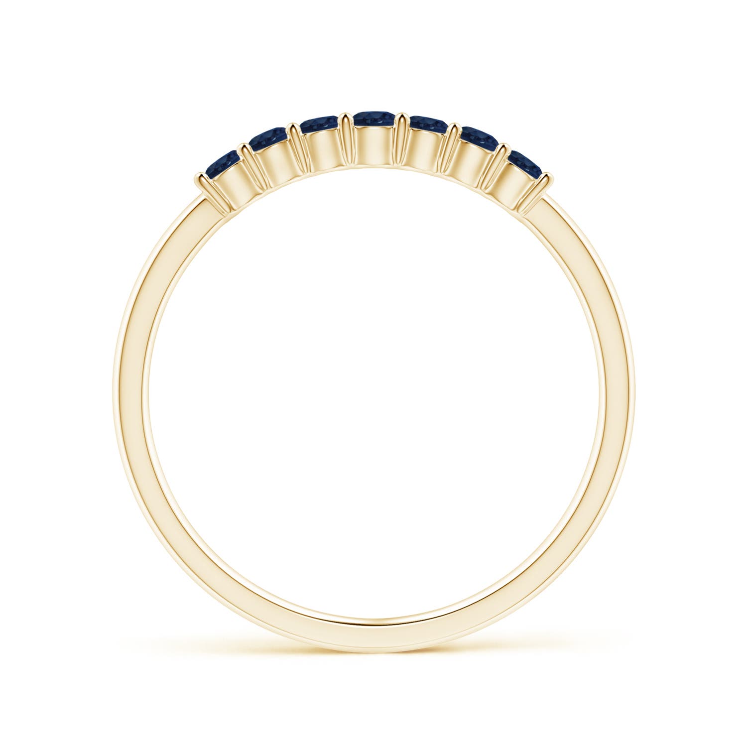 AA - Blue Sapphire / 0.35 CT / 14 KT Yellow Gold