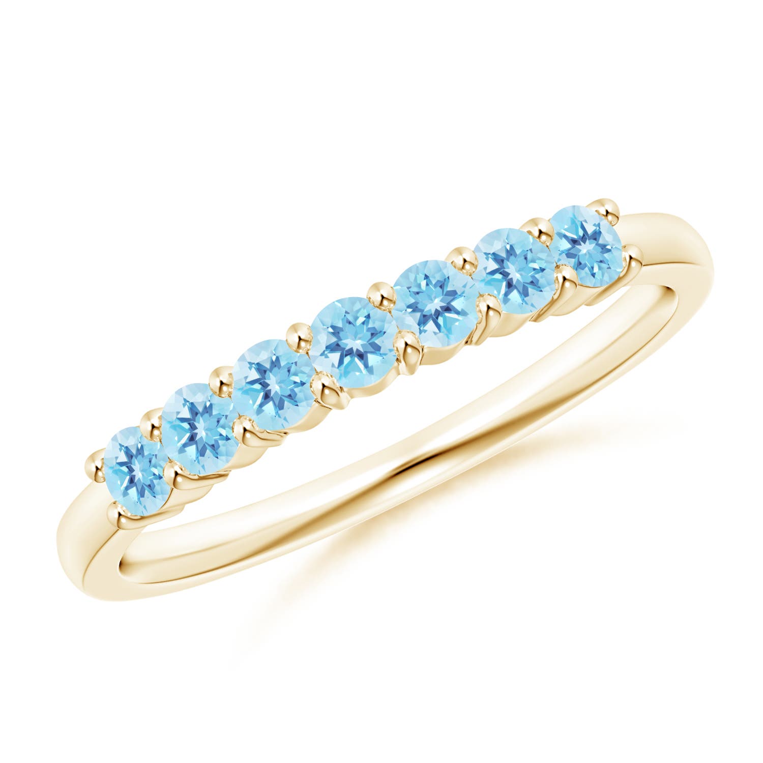 AA - Swiss Blue Topaz / 0.56 CT / 14 KT Yellow Gold