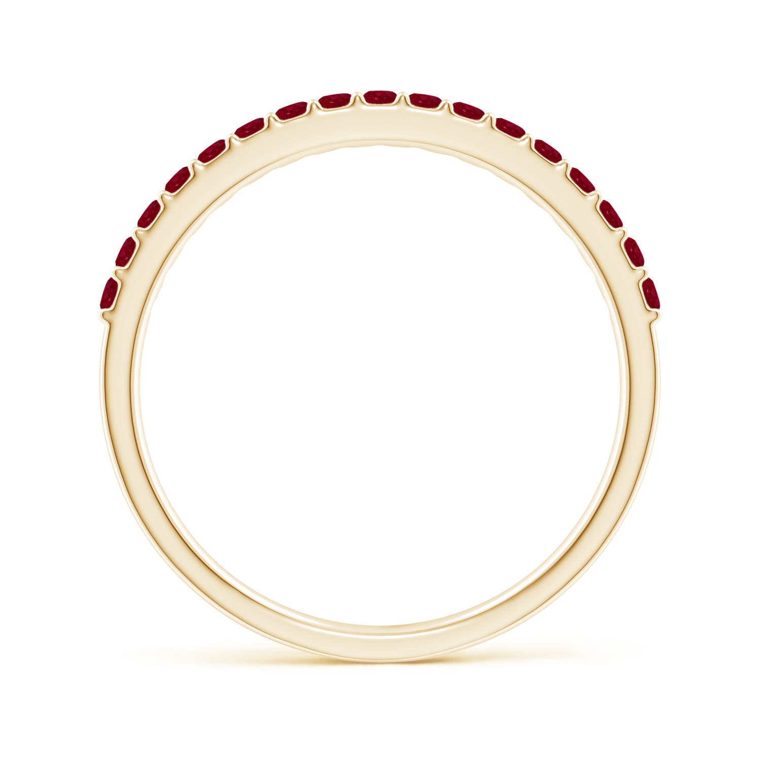 AA - Ruby / 0.51 CT / 14 KT Yellow Gold