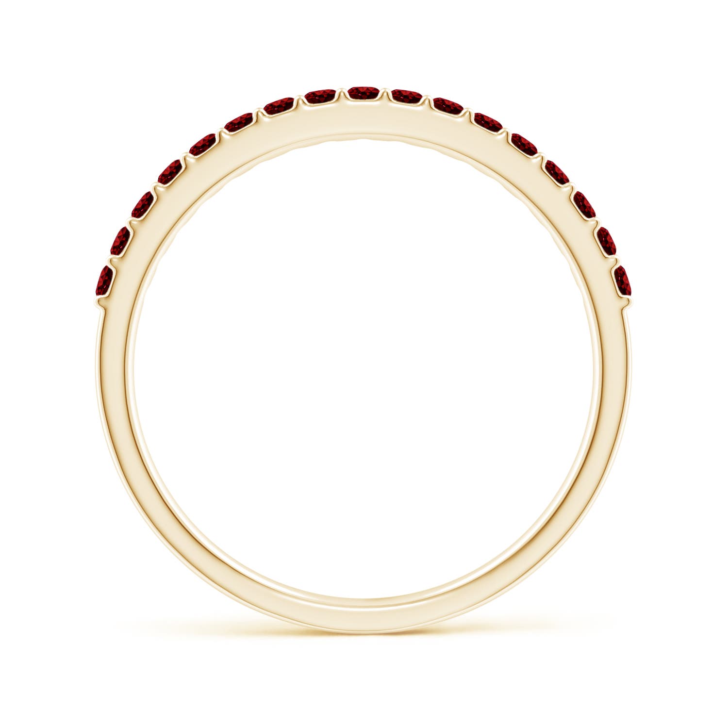 AAAA - Ruby / 0.51 CT / 14 KT Yellow Gold