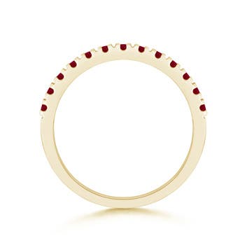 AA - Ruby / 0.65 CT / 14 KT Yellow Gold