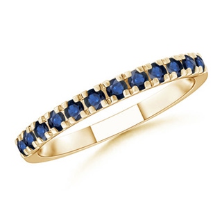Round AA Blue Sapphire
