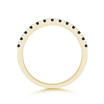 AA - Blue Sapphire / 0.65 CT / 14 KT Yellow Gold