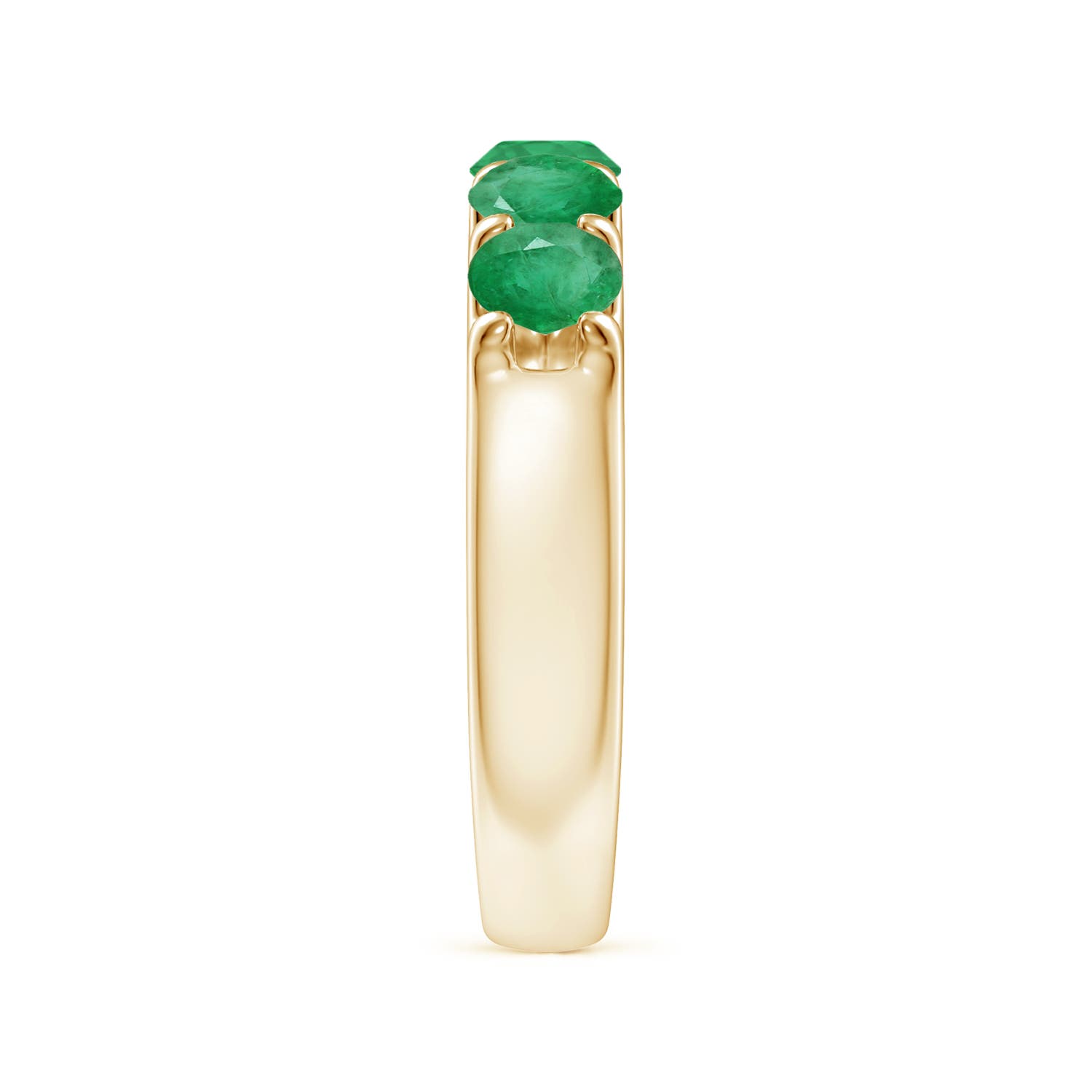 A - Emerald / 1.35 CT / 14 KT Yellow Gold