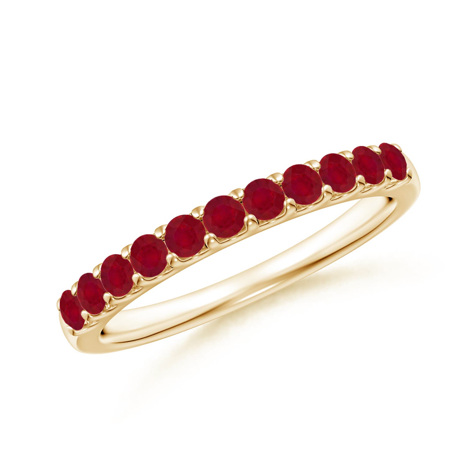 AA - Ruby / 0.61 CT / 14 KT Yellow Gold