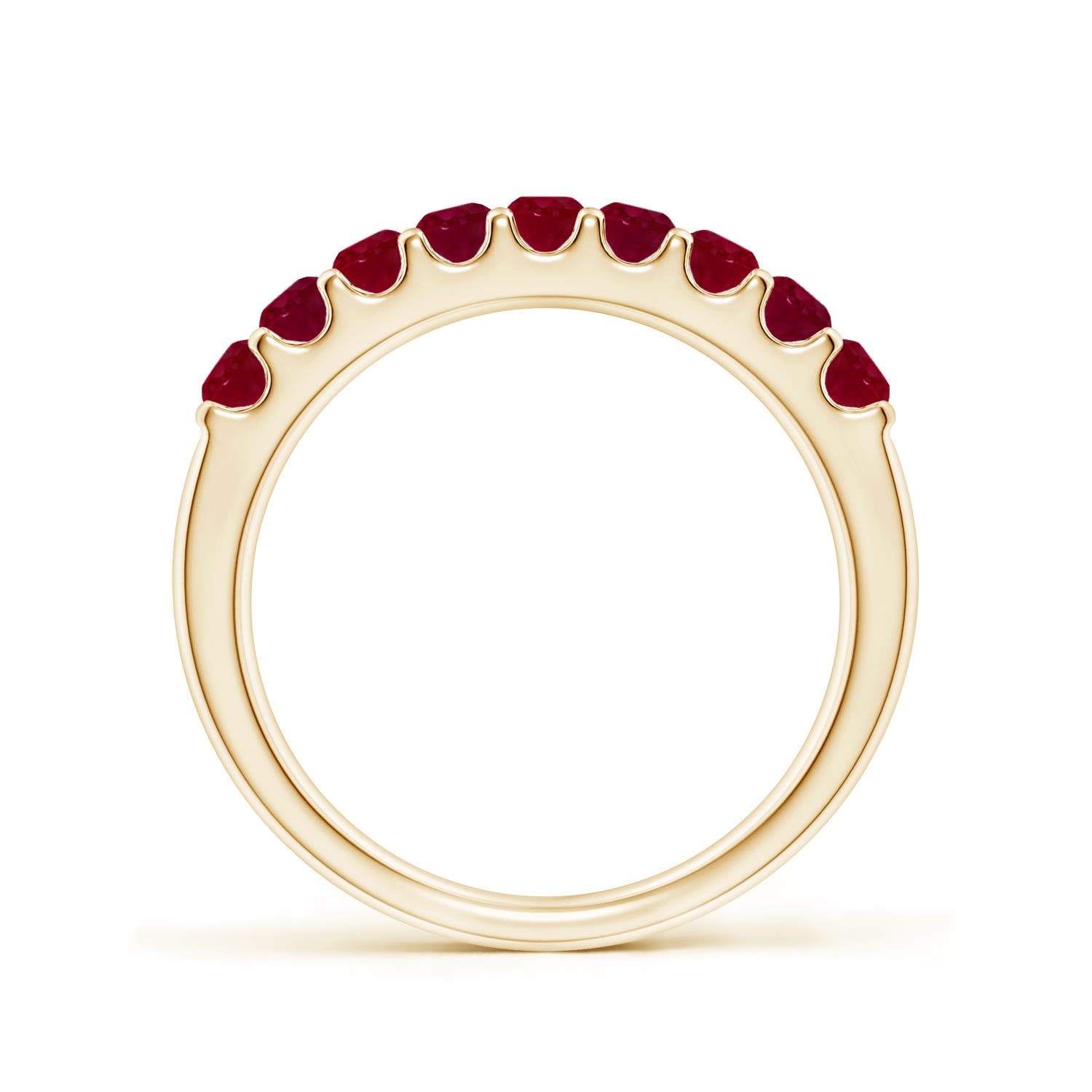 AA - Ruby / 0.81 CT / 14 KT Yellow Gold