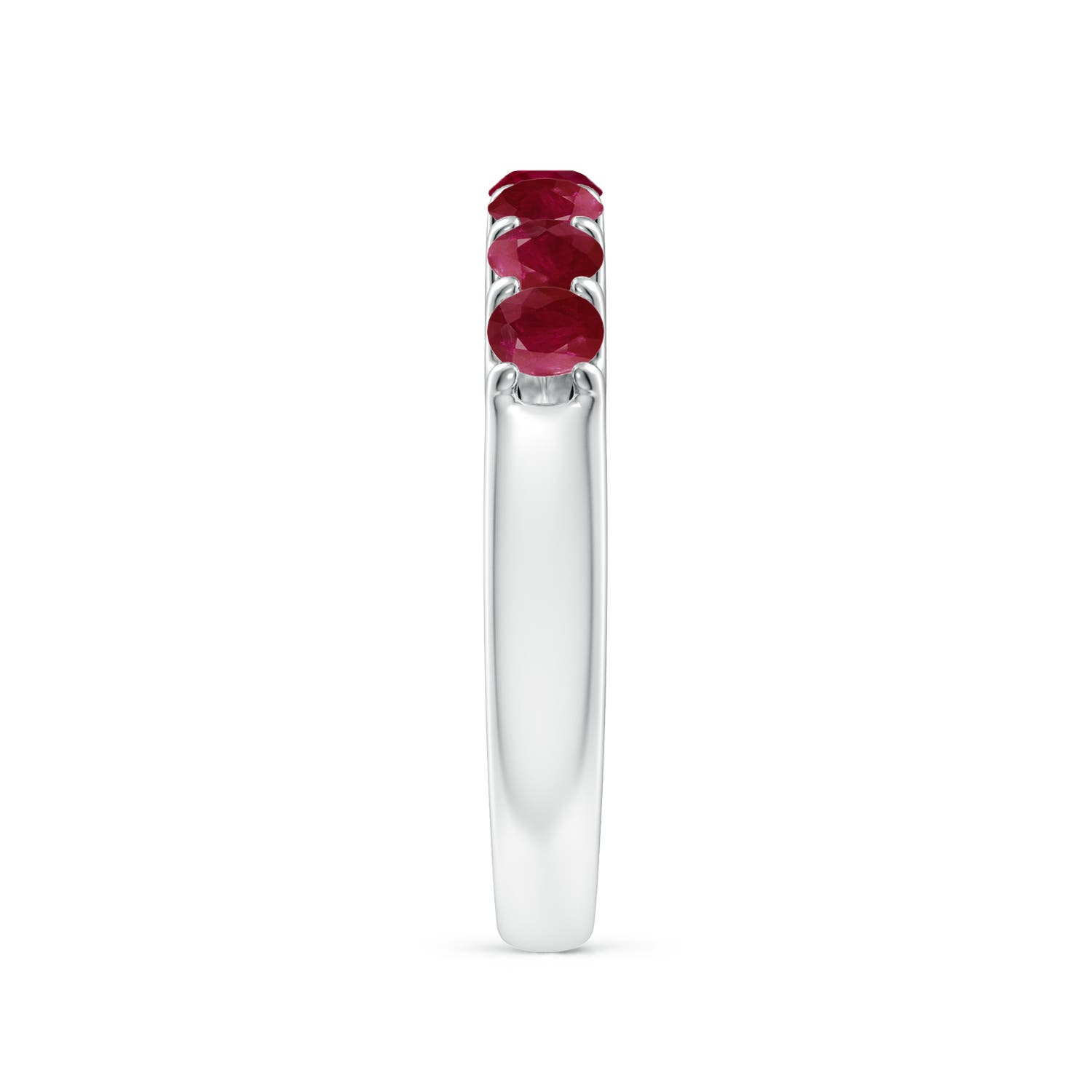 A - Ruby / 1.19 CT / 14 KT White Gold