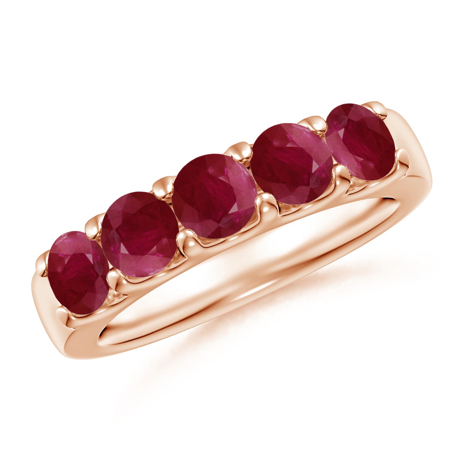 A - Ruby / 1.85 CT / 14 KT Rose Gold