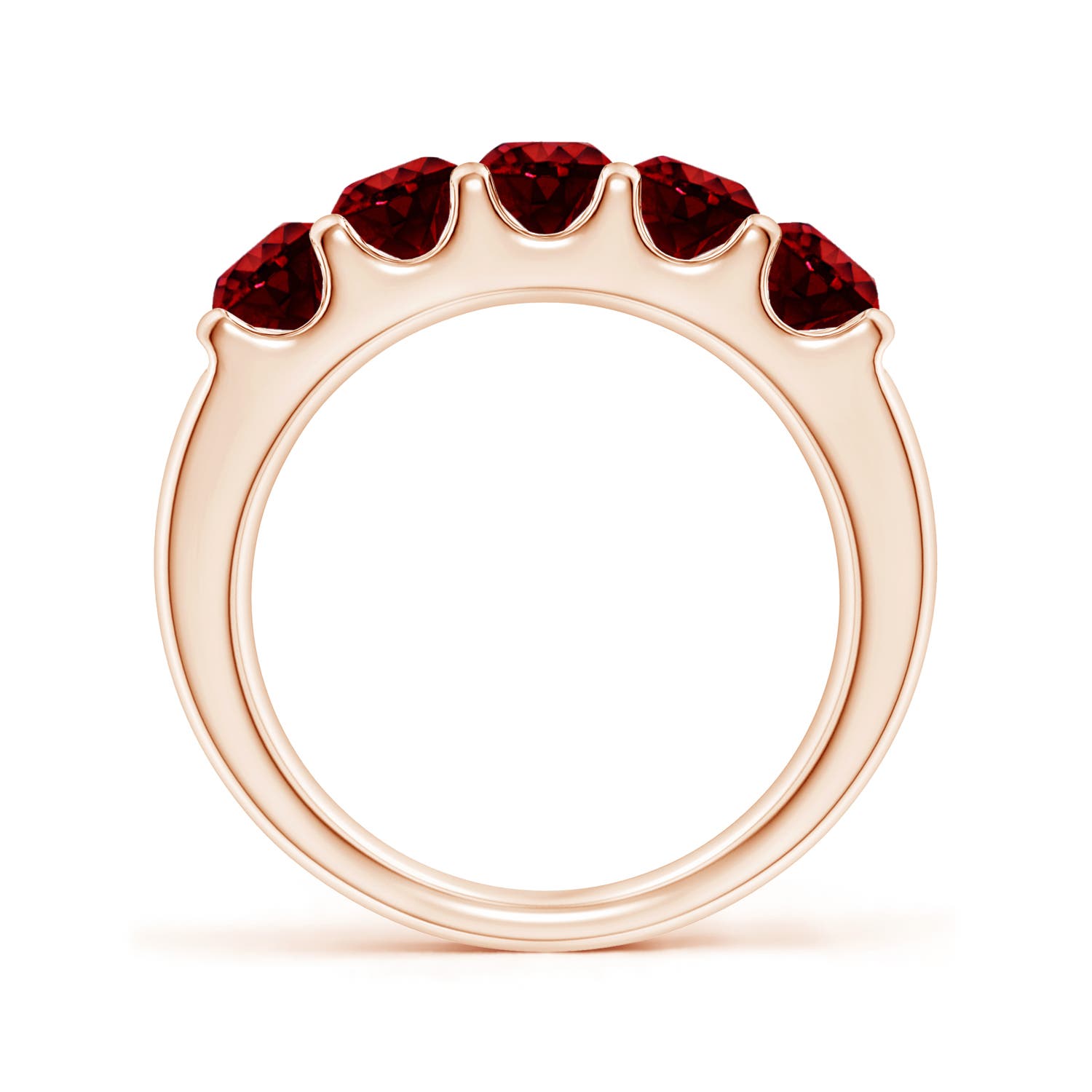 AAAA - Ruby / 1.85 CT / 14 KT Rose Gold