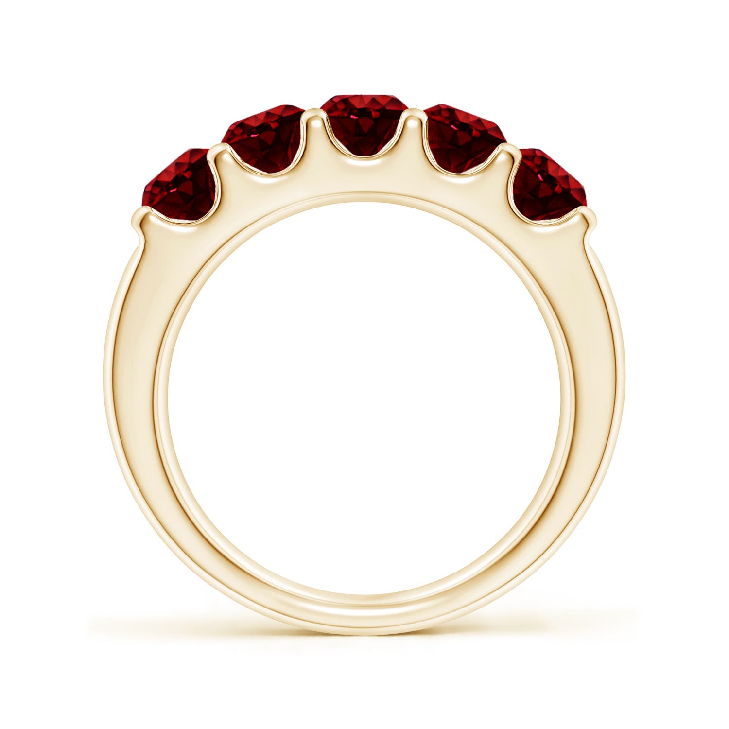 AAAA - Ruby / 1.85 CT / 14 KT Yellow Gold