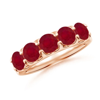 Round AA Ruby